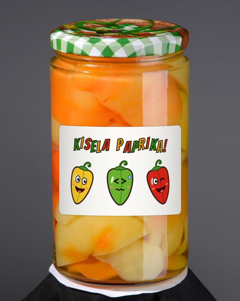 Kisela paprika u tegli